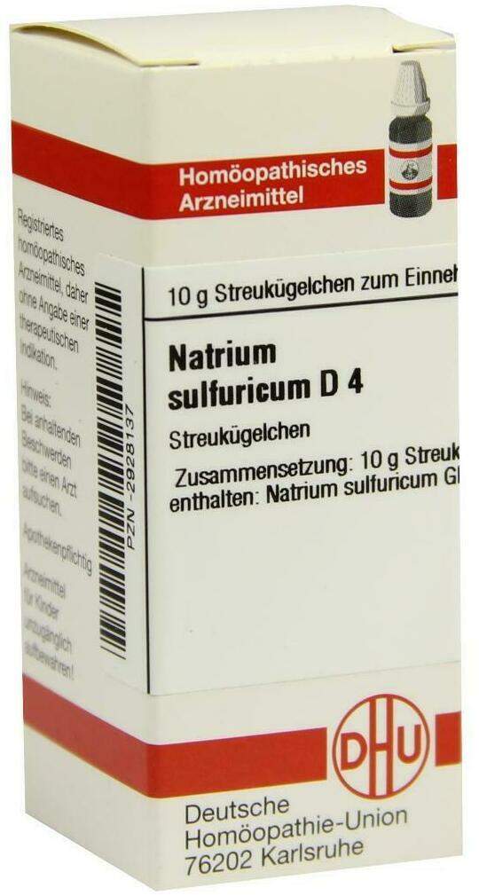 Dhu Natrium Sulfuricum D4 Globuli