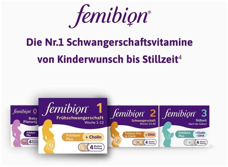 Femibion 1 Frühschwangerschaft 56 Tabletten