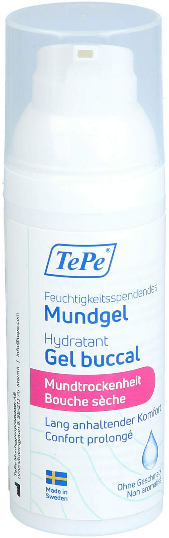 Tepe Feuchtigkeitsspend.Mundgel Ohne Geschmack