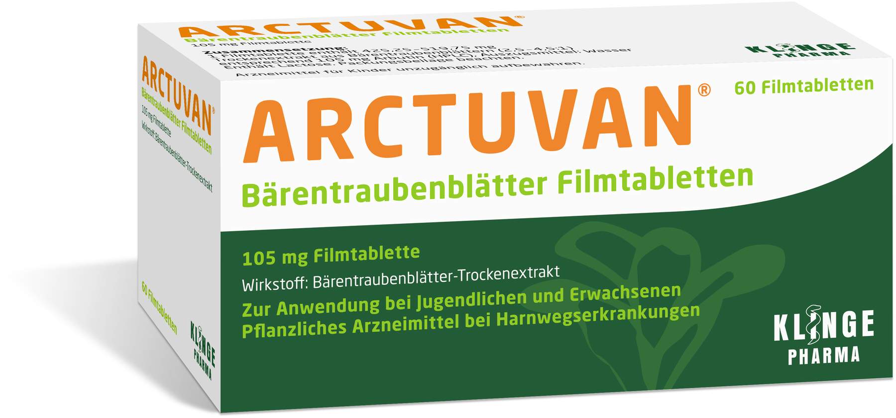 Arctuvan Bärentraubenblätter 60 Tabletten
