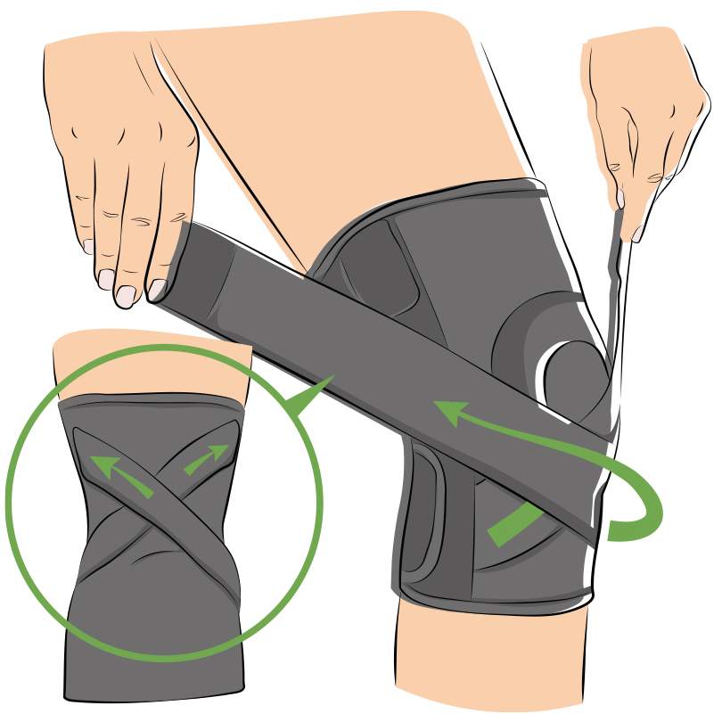 Vital Comfort FlexiTec Pro Kniebandage Gr. L-XL 1 Stück
