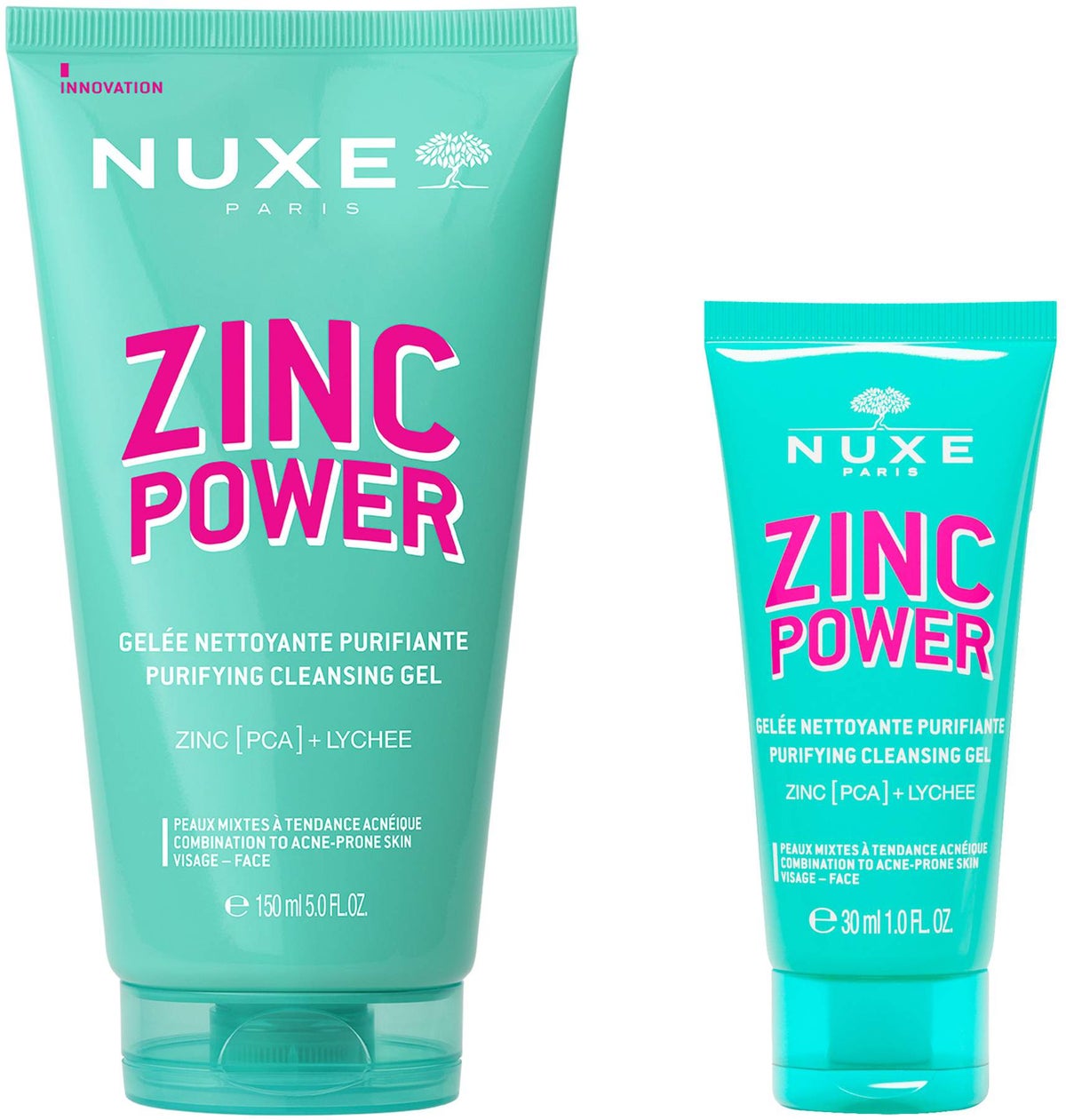 NUXE Zinc Power Reinigungsgel 150 ml + gratis 30 ml