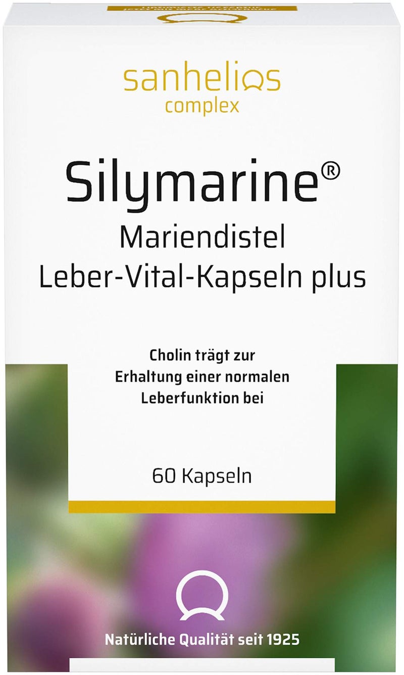 Silymarine Mariendistel Leber-Vital 60 Kapseln