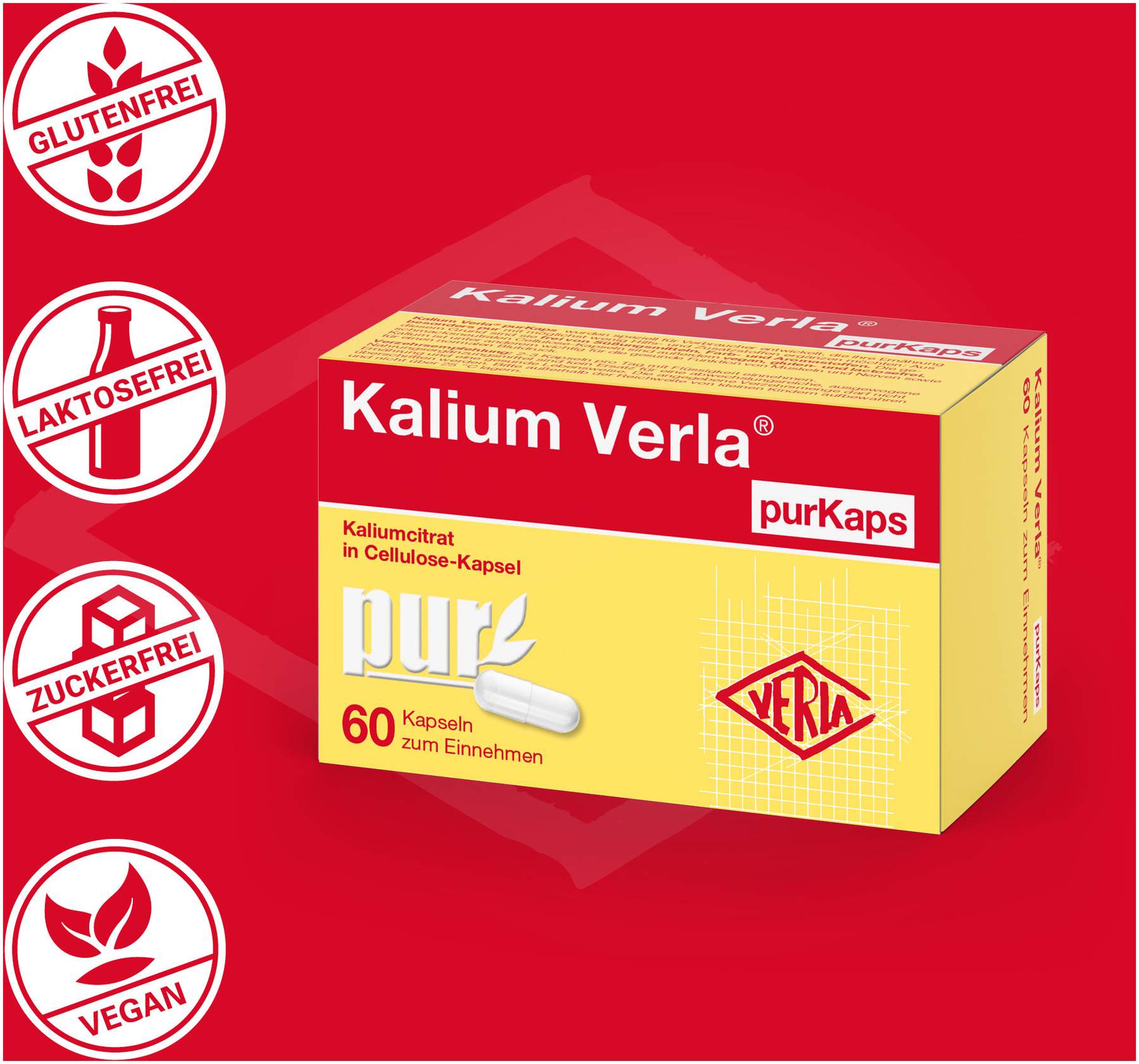 Kalium Verla Purkaps 60 Kapseln