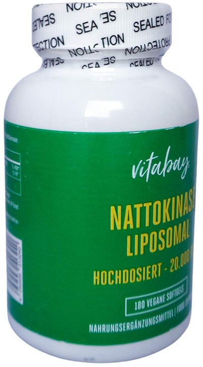 Nattokinase Hochdosiert 20.000 Fu Je G 180 Weichkapseln