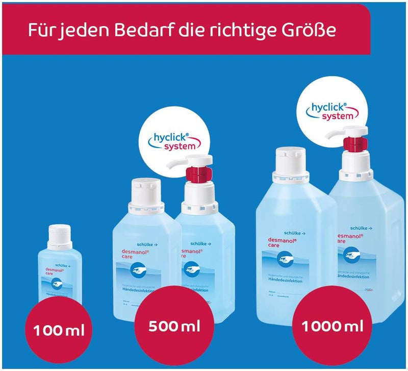 Desmanol Care Alkoholische Händedesinfektion 500 ml
