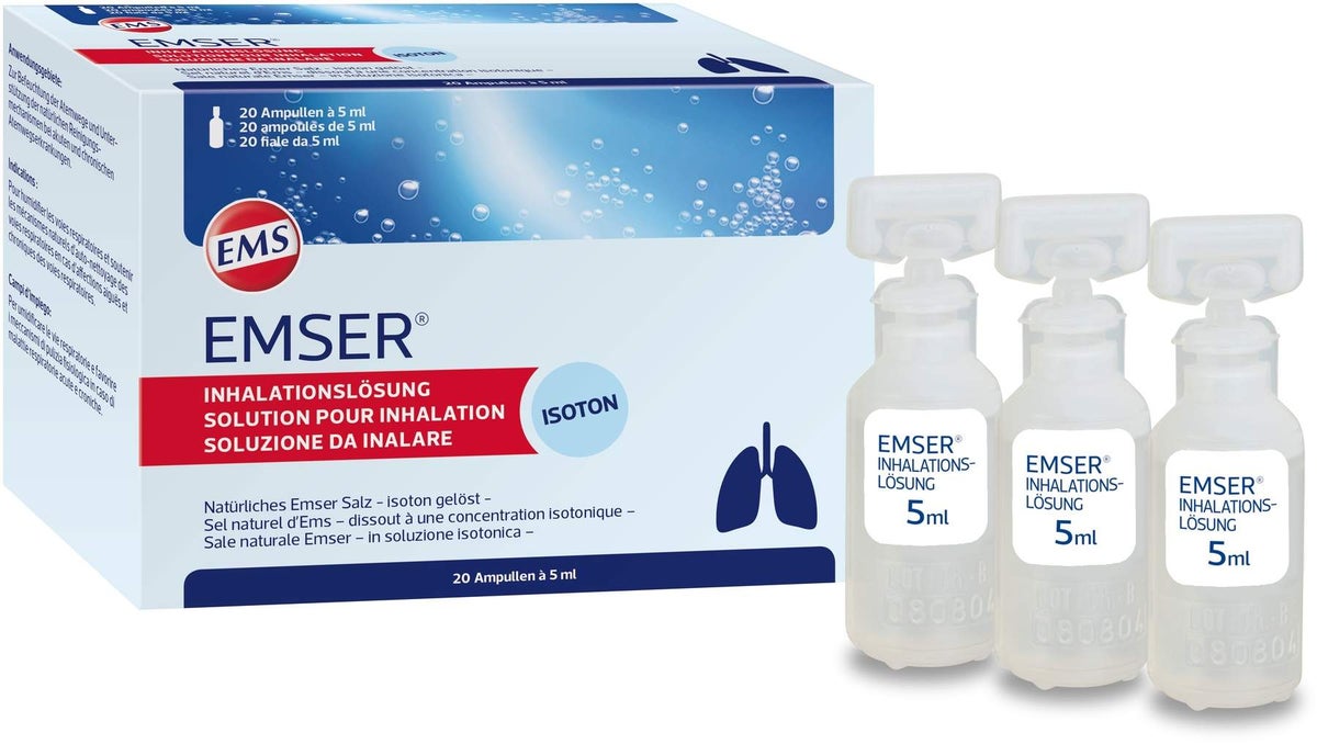 Emser Inhalationslösung 20 x 5 ml Ampullen
