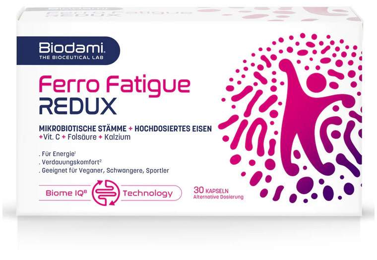 Biodami Ferro Fatigue Redux 30 Kapseln