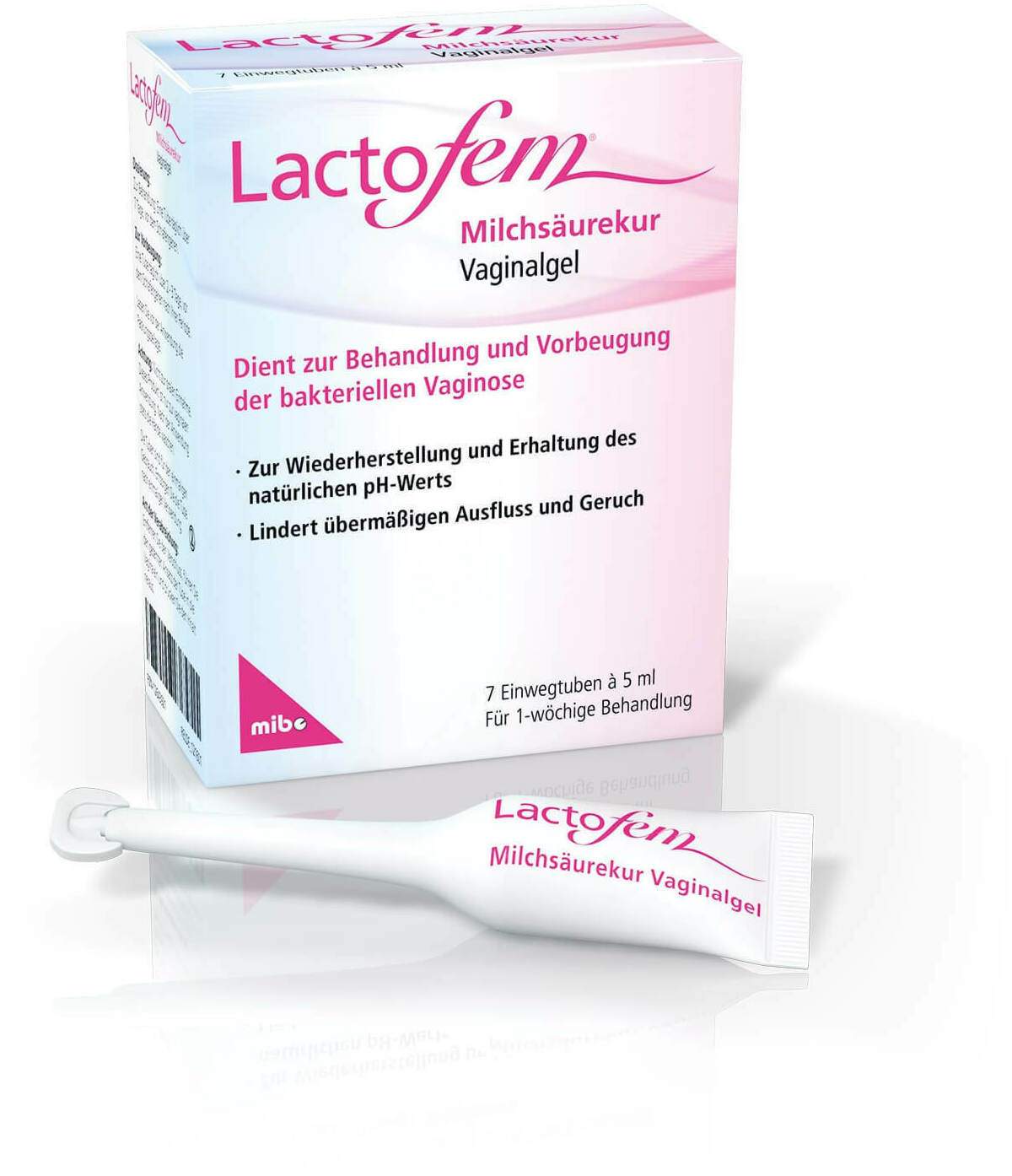 Lactofem Milchsäurekur Vaginalgel 7 Einwegtuben Je 5 ml