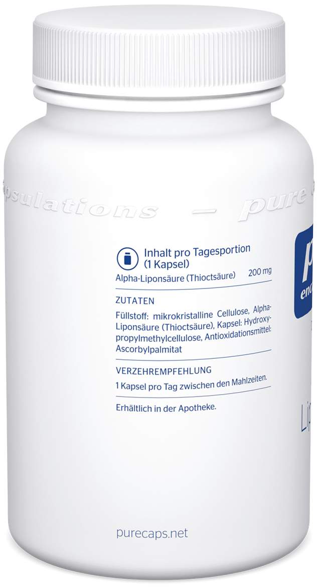 Pure Encapsulations Alpha Liponsäure 120 Kapseln
