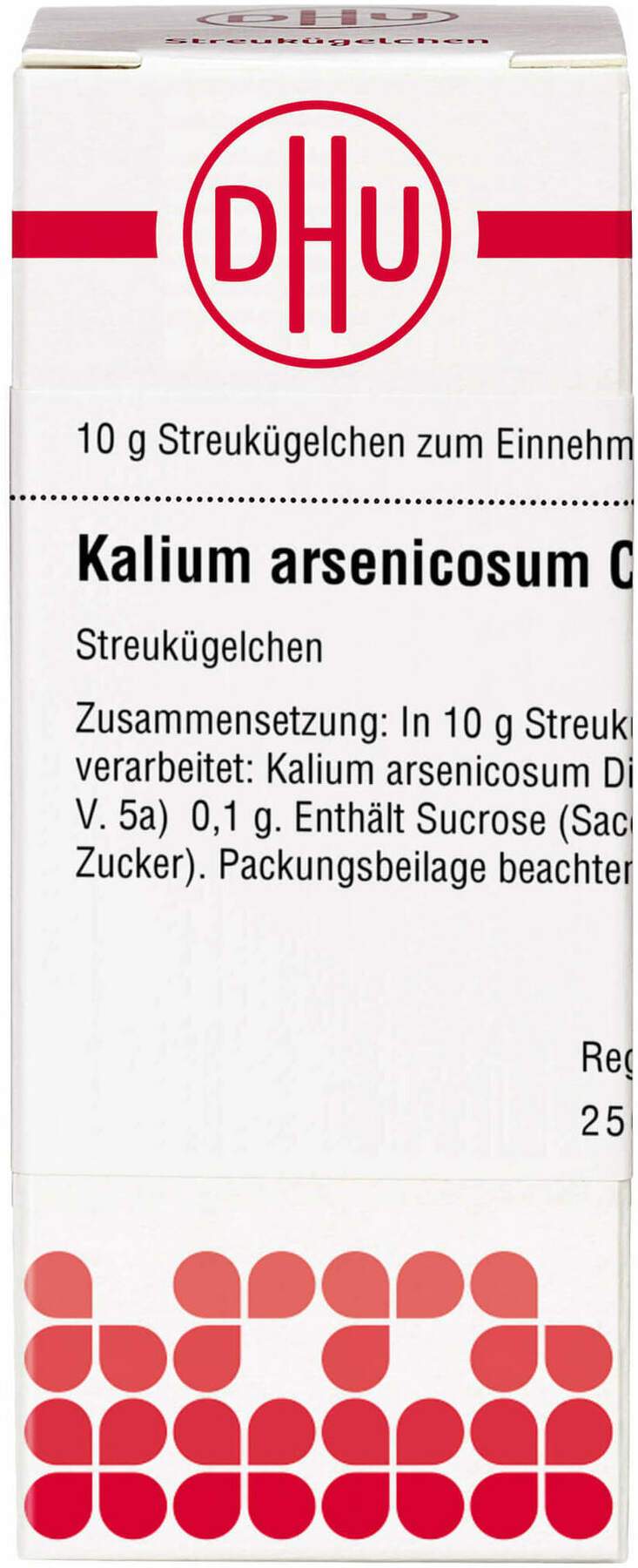Dhu Kalium Arsenicosum C6 Globuli 10 G