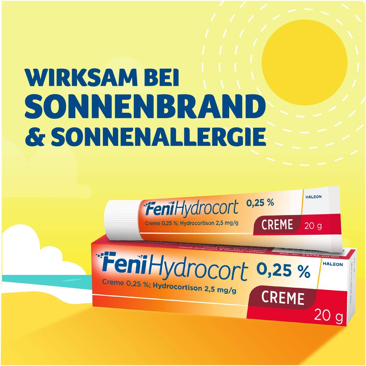 FeniHydrocort Creme 0,25 % 50 g