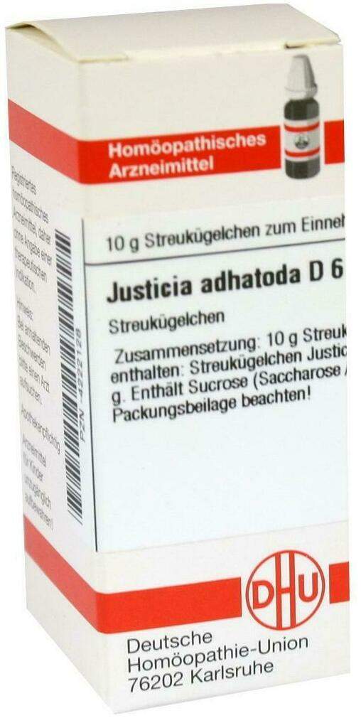 Dhu Justicia Adhatoda D6 Globuli