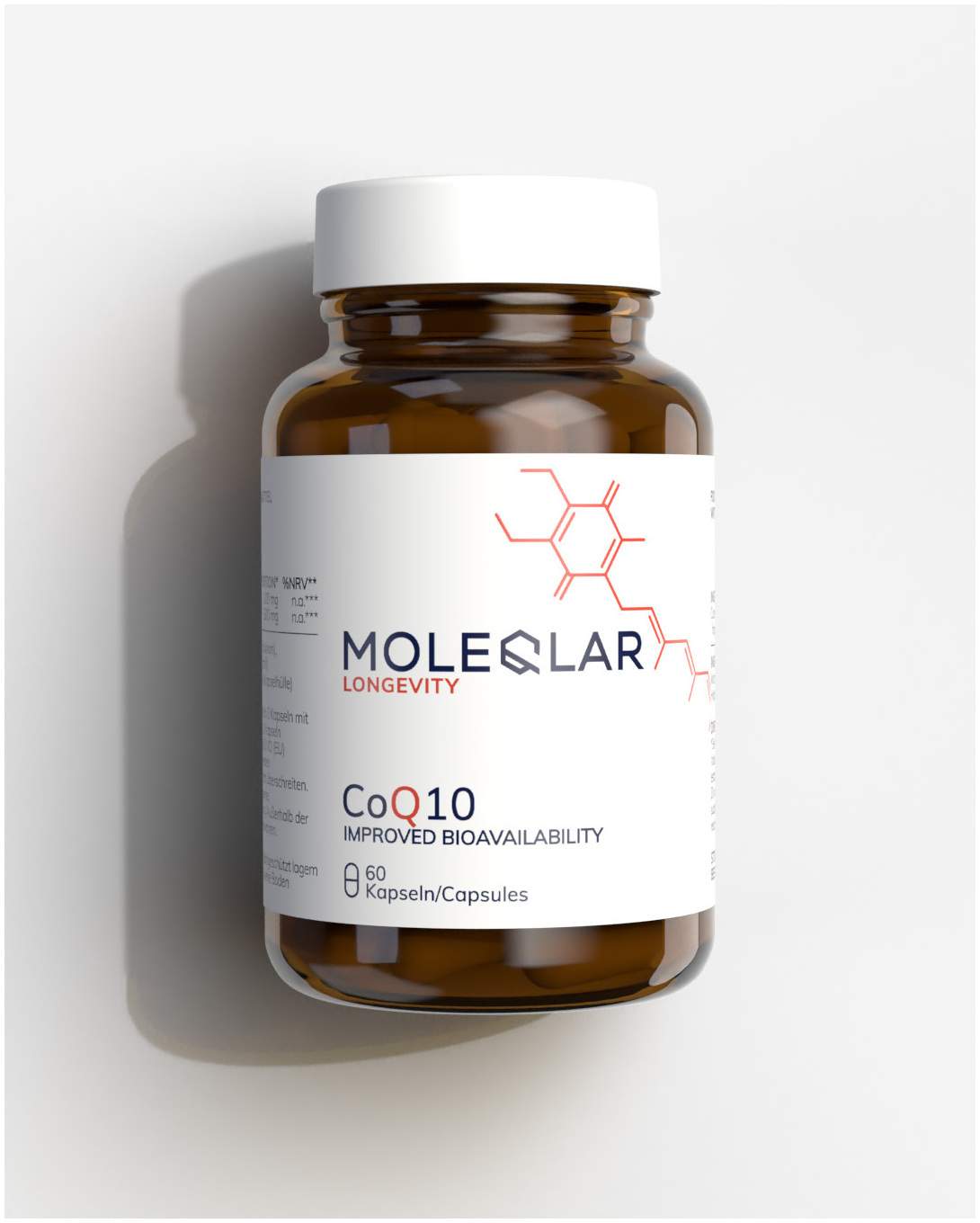 MoleQlar Coenzym Q10 high bioavailable 60 Kapseln