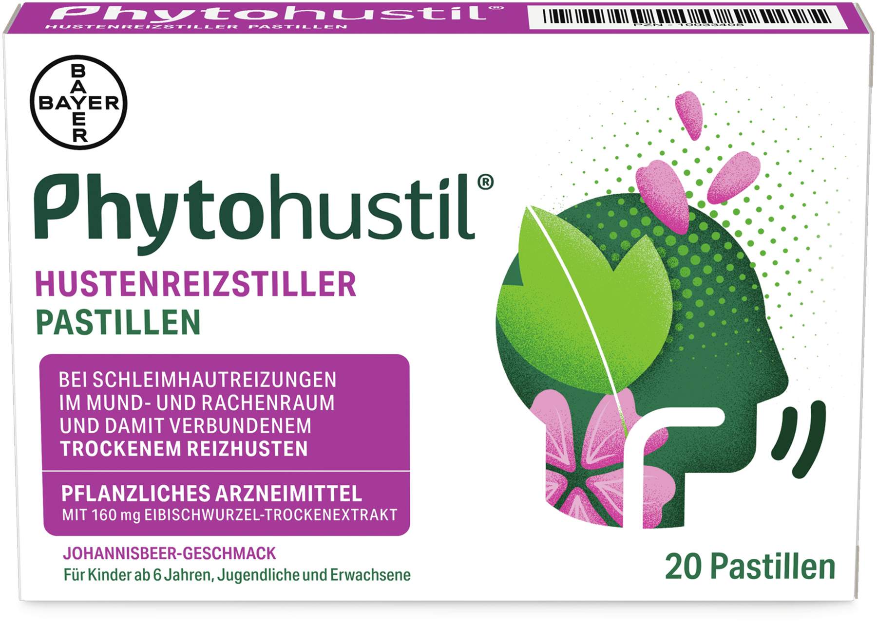 Phytohustil Hustenreizstiller 20 Pastillen
