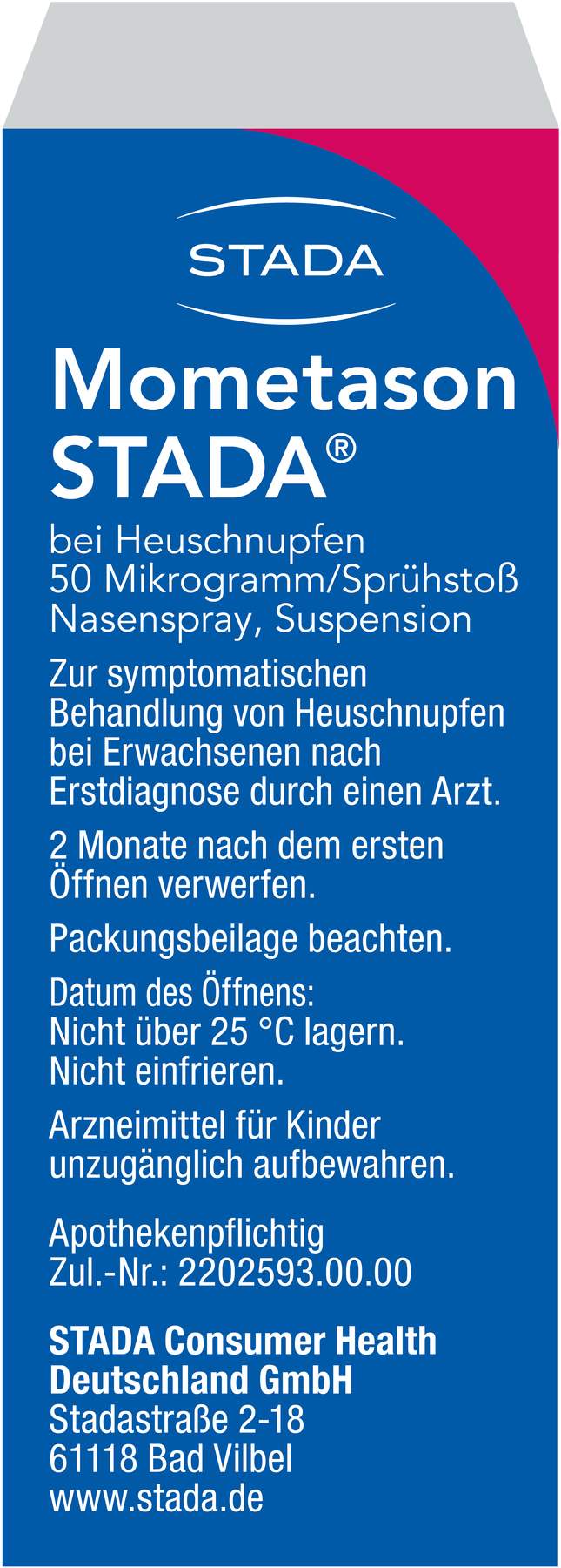 Mometason Stada Heuschnupfenspray 18 g