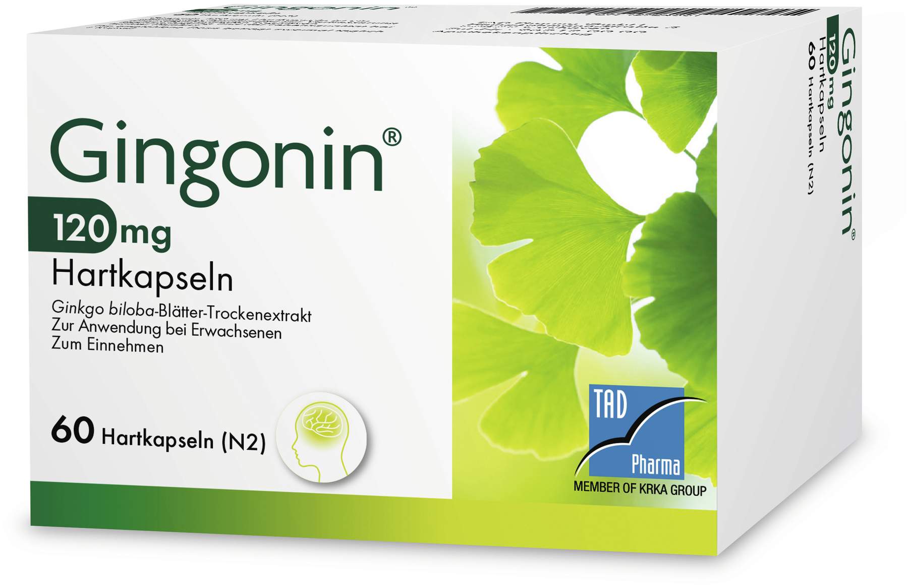Gingonin 120 mg 60 Hartkapseln