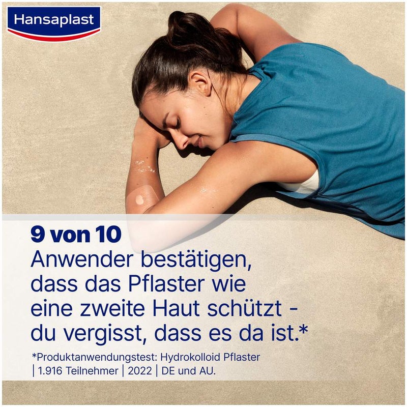 Hansaplast Zweite Haut Schutz groß Pflaster 3 Stück