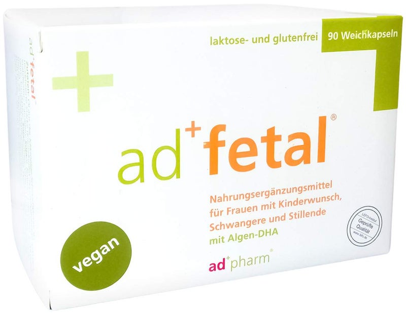Adfetal Quartalspackung 90 Weichkapseln