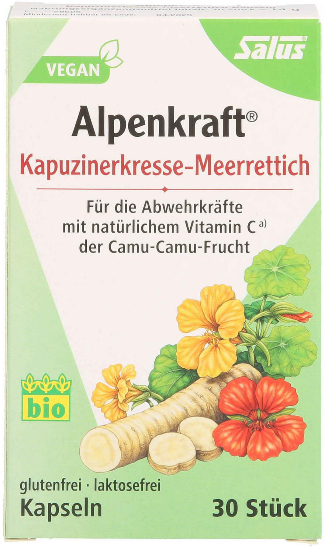 Kapuzinerkresse Meerrettich Kapseln Alpenkraft 30  Stück