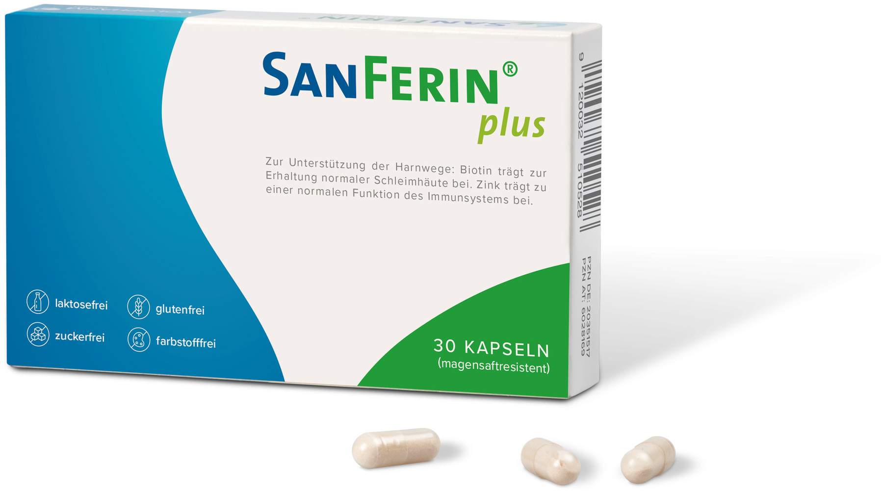 SanFerin Plus magensaftresistente 30 Kapseln
