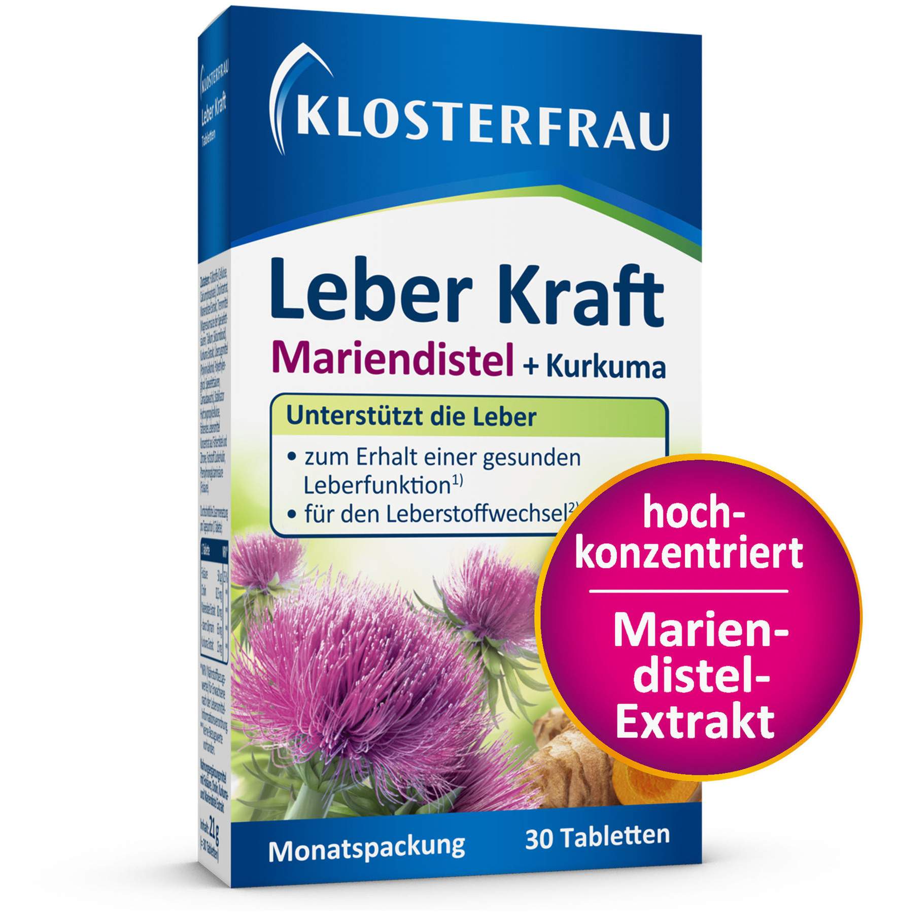 Klosterfrau Leber Kraft Tabletten 30 Stück