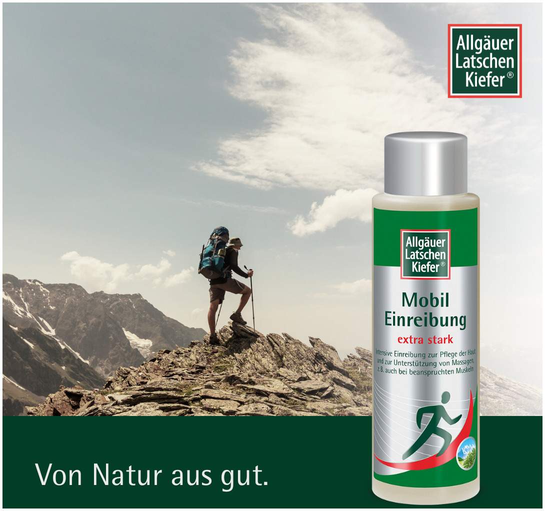 Allgäuer Latschenkiefer Mobil 250 ml Einreibung extra stark