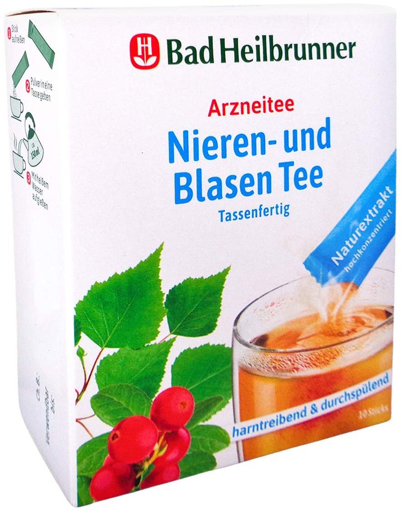 Bad Heilbrunner Nieren- und Blasen Tee Tassenfert.