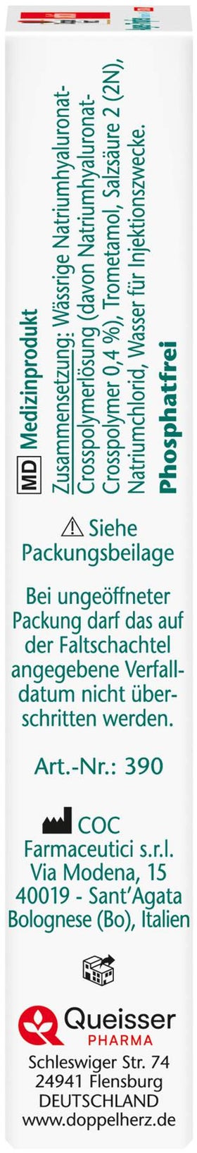 Doppelherz Aktiv Augen-Tropfen Hyaluron 0,4 % Extra 10 X 0,5 ml