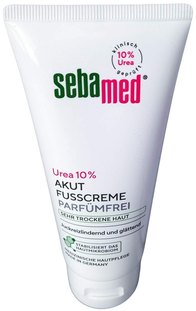 SEBAMED Akut Fußcreme Urea 10% parfümfrei 100 ml