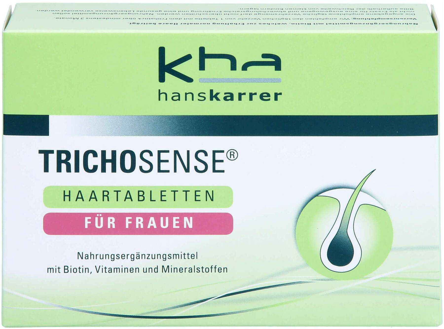 Trichosense Haartabletten Für Frauen