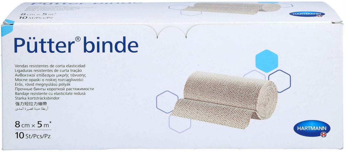 Pütter Binde 8 cm X 5 M 10  Stk