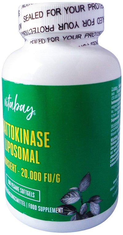 Nattokinase Hochdosiert 20.000 Fu Je G 180 Weichkapseln