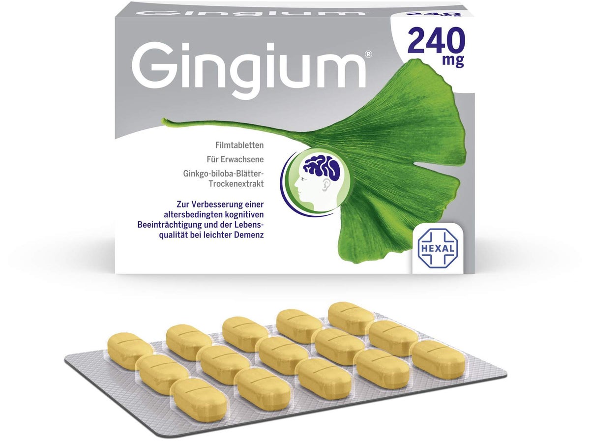 Gingium 240 mg 120 Filmtabletten