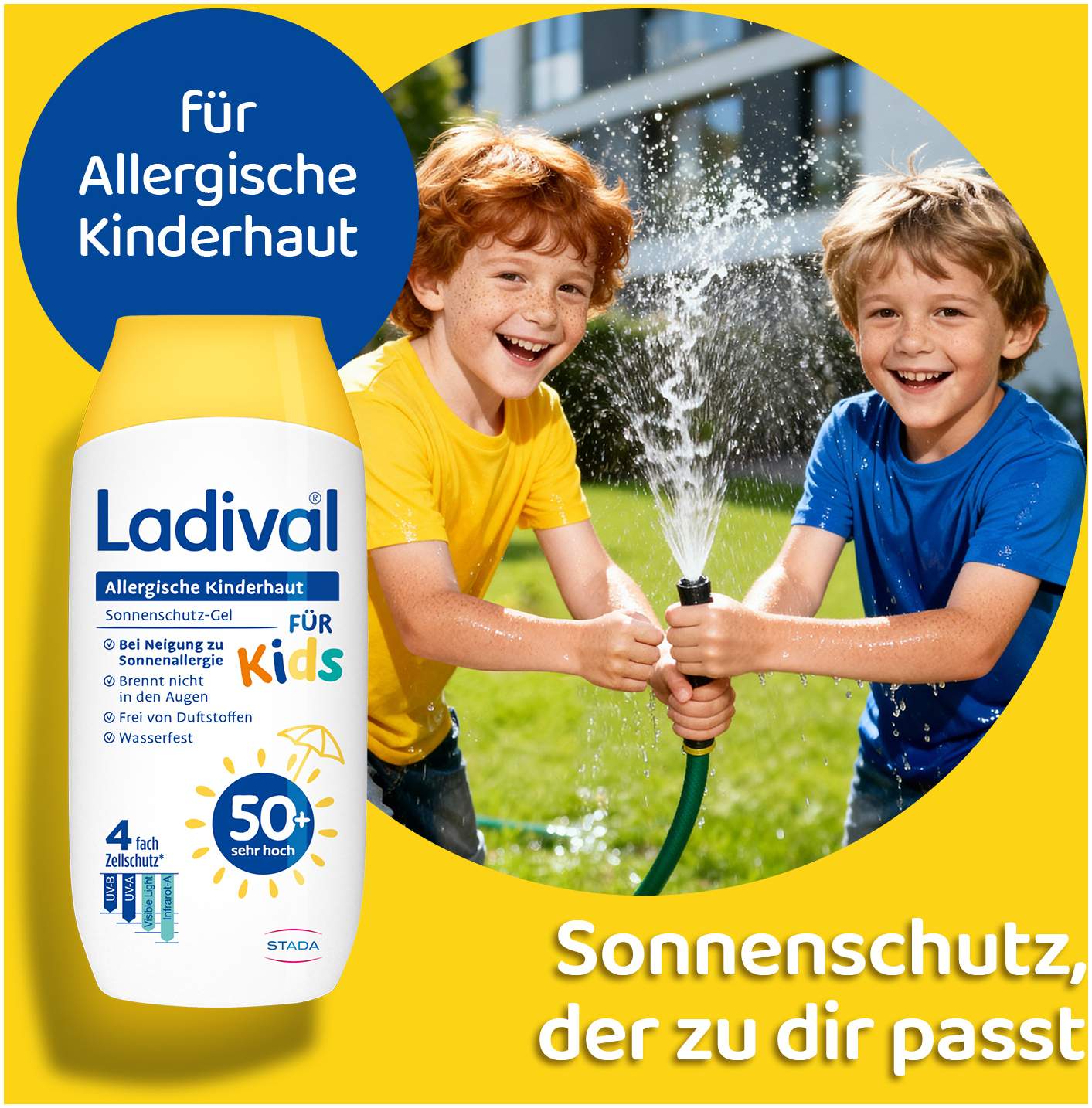 Ladival allergische Kinderhaut Gel LSF 50+ 200 ml