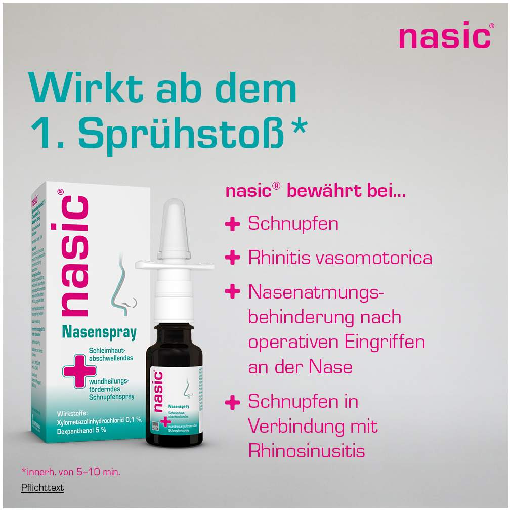Nasic Nasenspray 15 ml
