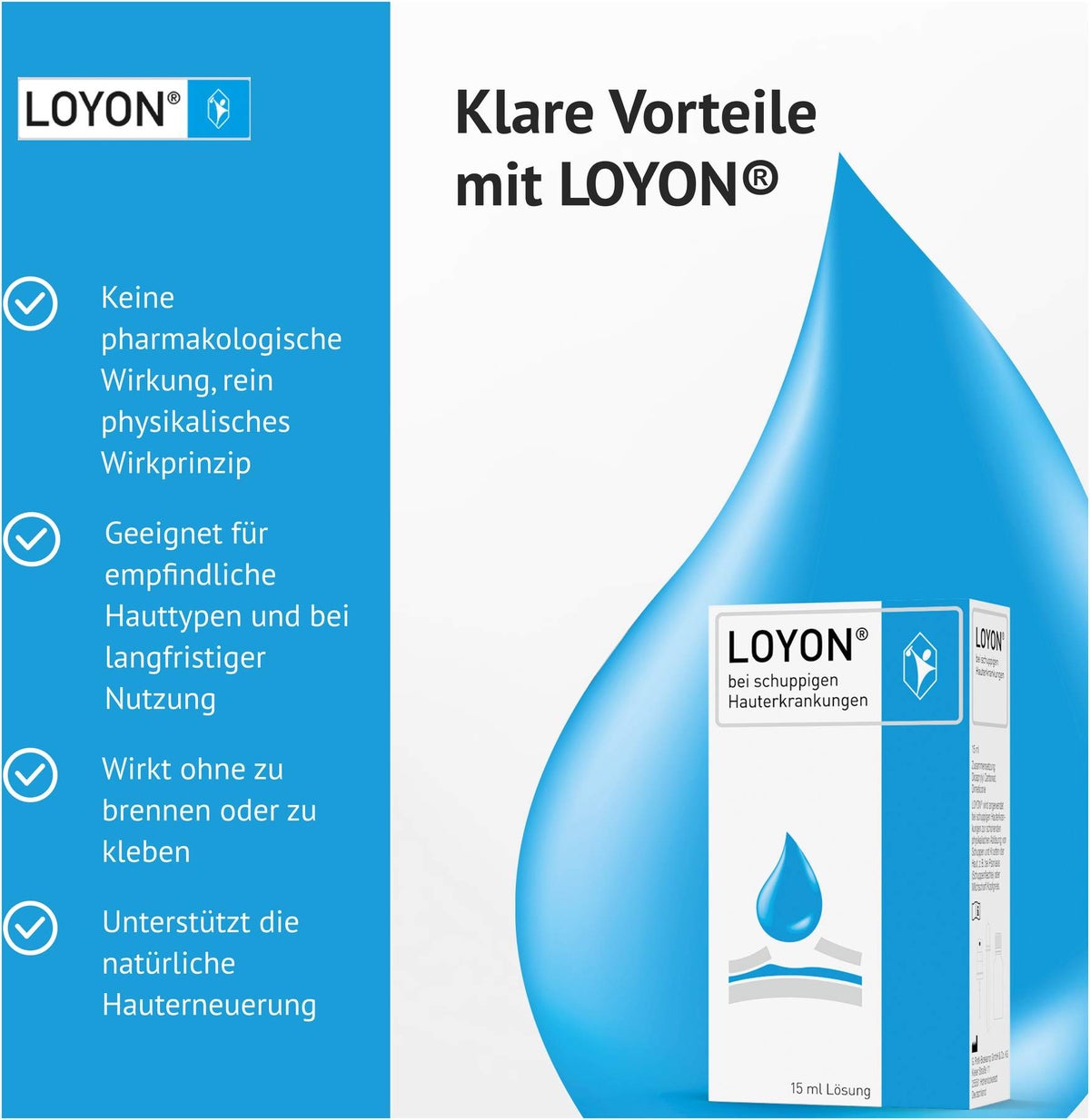 Loyon bei Schuppigen Hauterkrankungen Lösung 15 ml