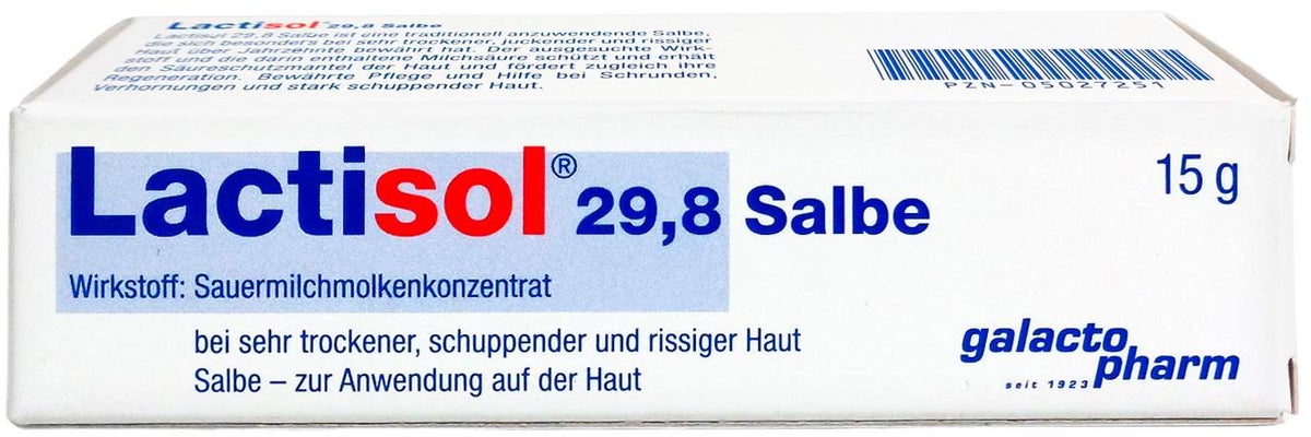 Lactisol 29,8 Salbe 15 G Salbe