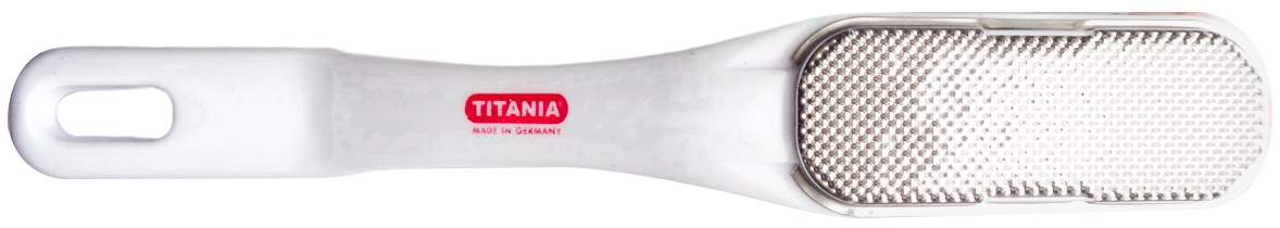 Hornhautraspel Edelstahl Ergonomisch Titania