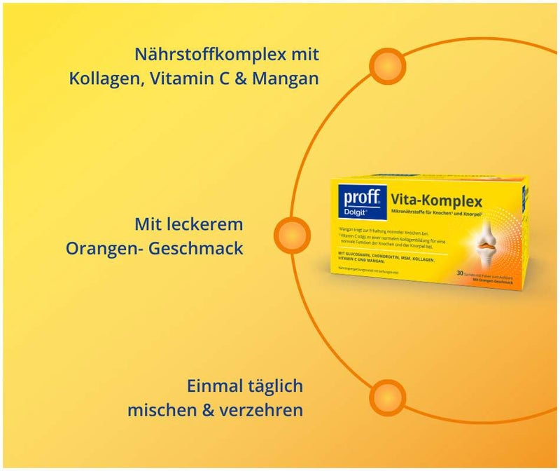 Proff Dolgit Vita-Komplex Pulver 30 Sachets