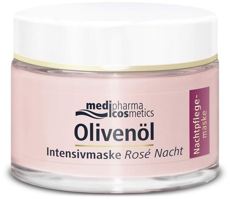 Medipharma Cosmetics Olivenöl Intensivmaske Rosé Nacht 50 ml