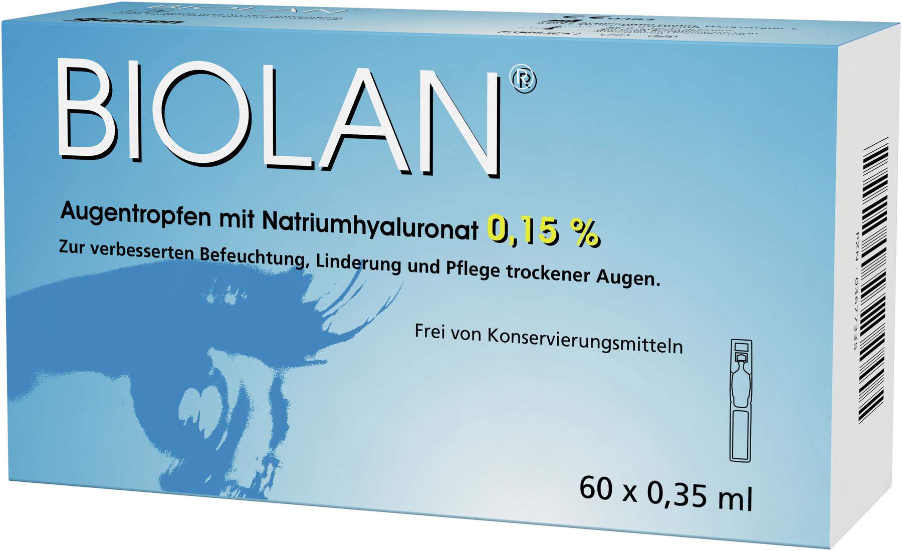 Biolan Augentropfen Einzeldosispipetten 60x0.35 Ml...