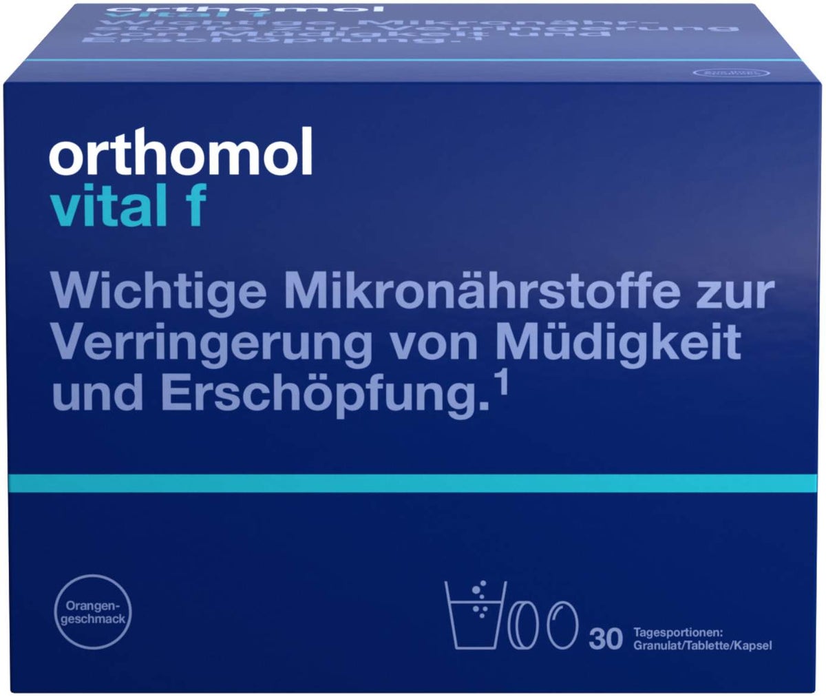 Orthomol Vital F 30 Tagesportionen Granulat 1 Kombipackung