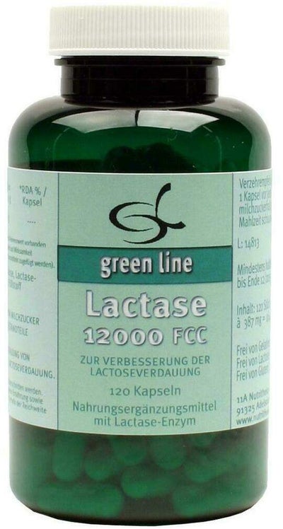 Lactase 12000 Fcc 120 Kapseln