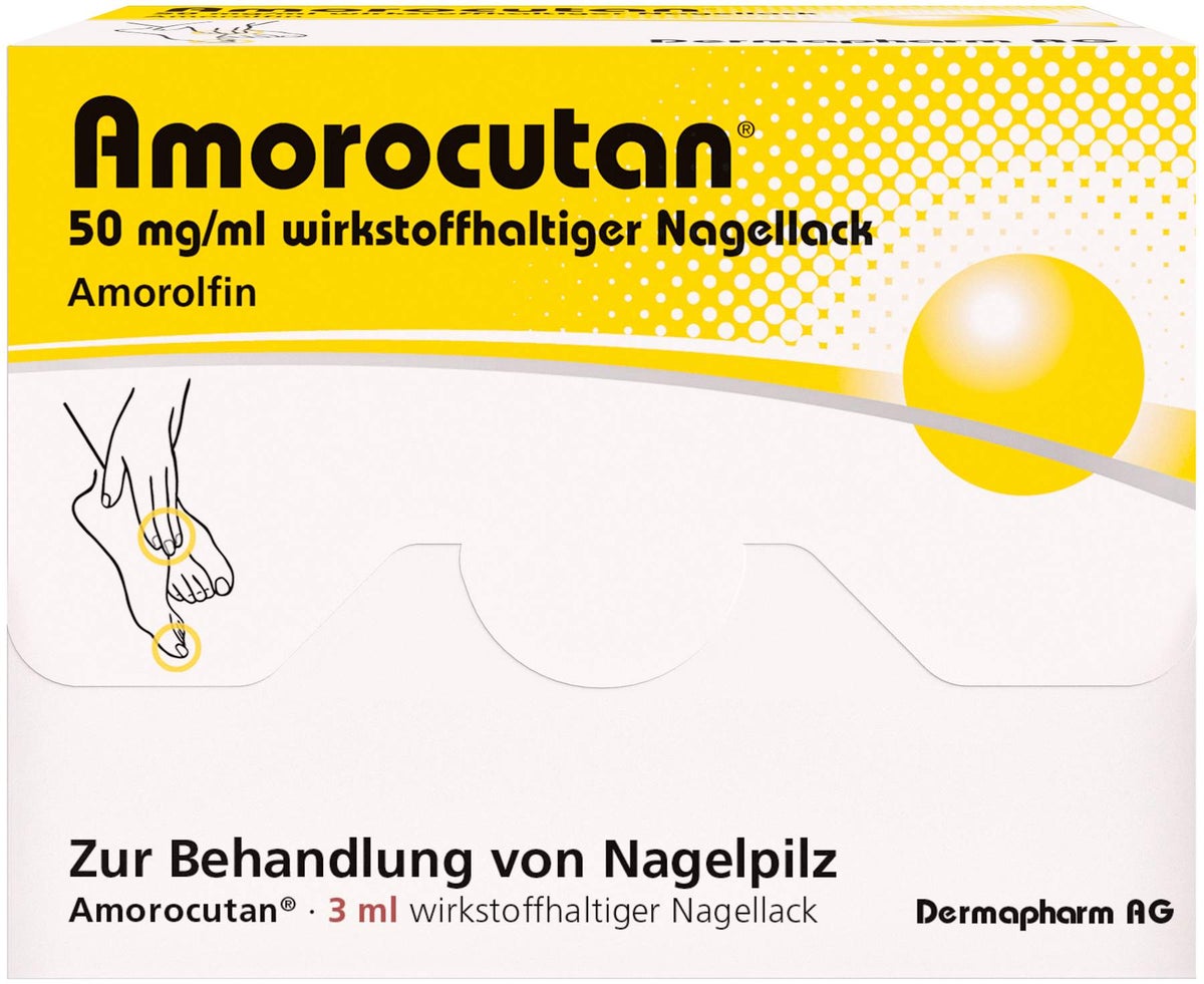 Amorocutan 50 mg Pro ml Wirkstoffhaltiger Nagellack 3 ml Lösung