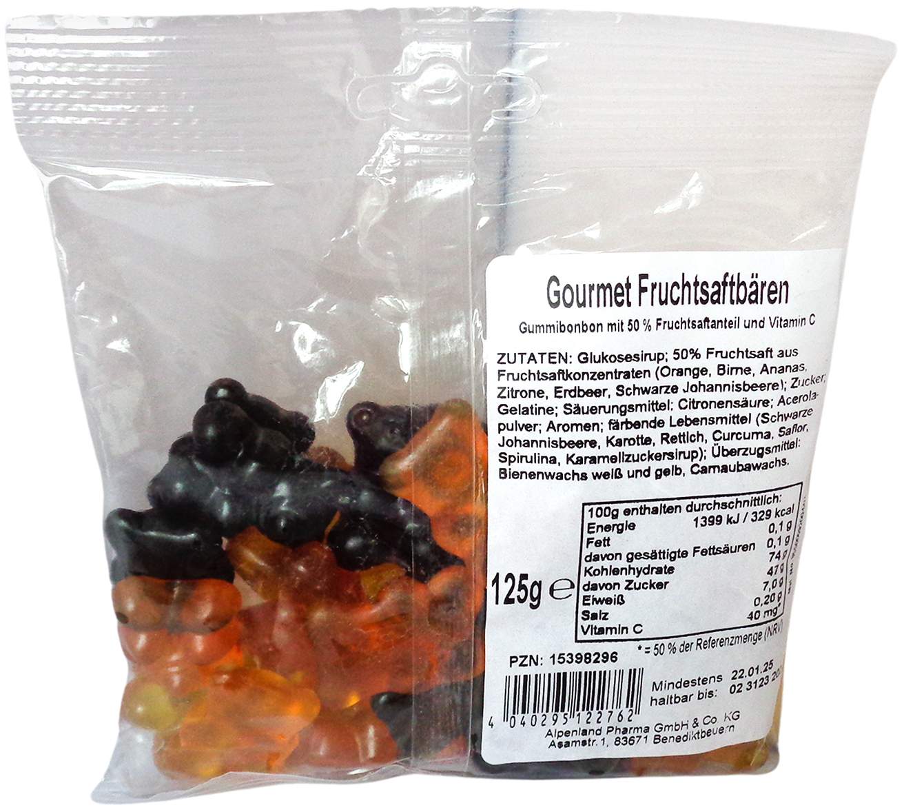 Fruchtsaftbären 50% Saft 125 G