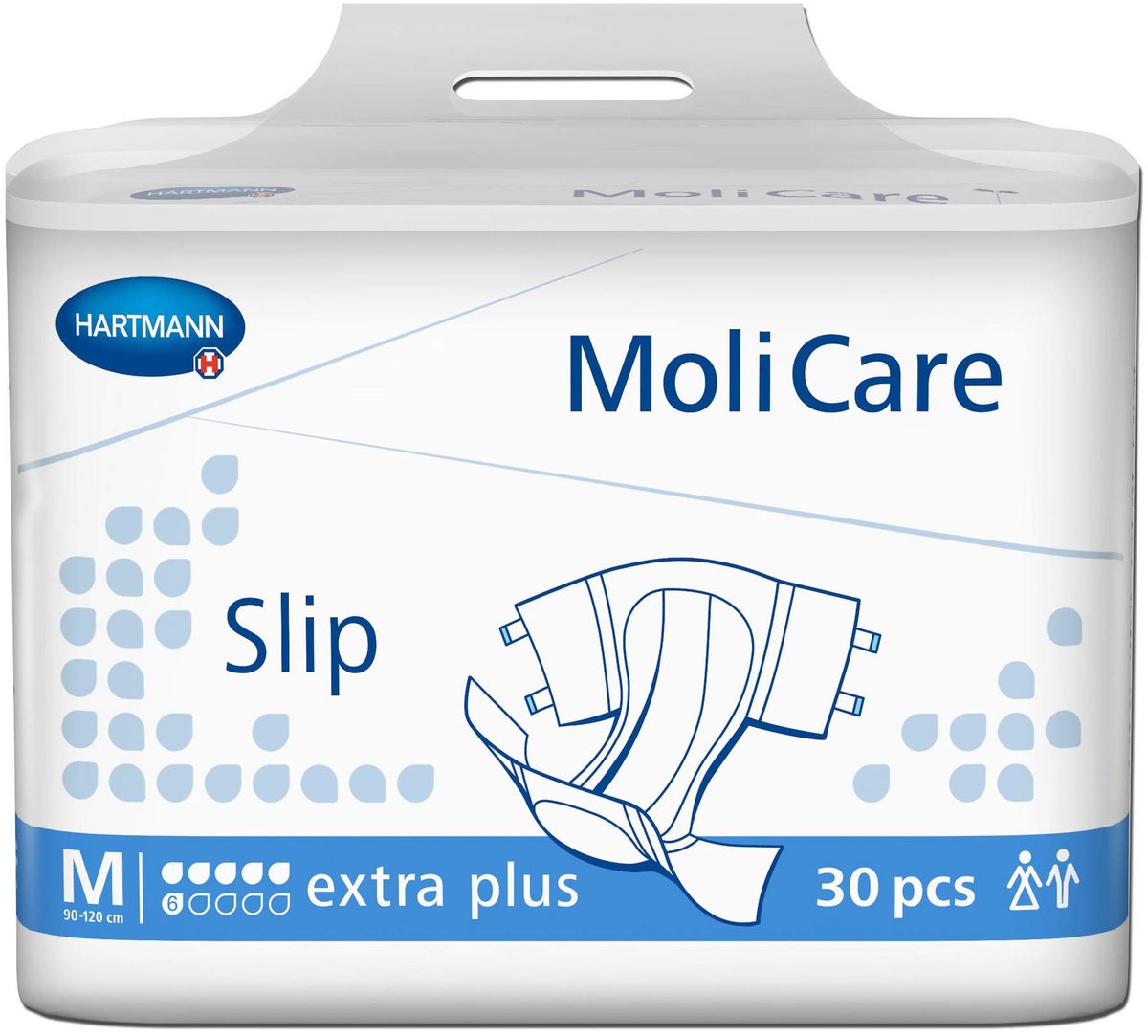 Molicare Slip Extra Plus Gr.M 30 Stück