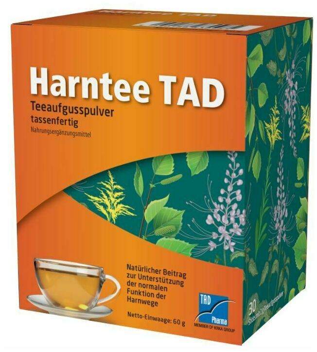 Harntee TAD Sticks Teeaufgusspulver 30 x 2 g