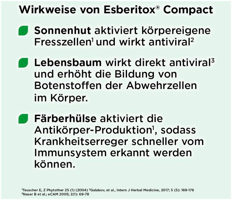 Esberitox Compact 20 Tabletten