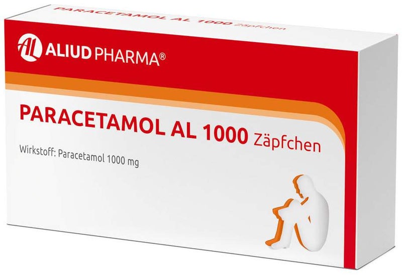 Paracetamol Al 1000 10 Suppositorien